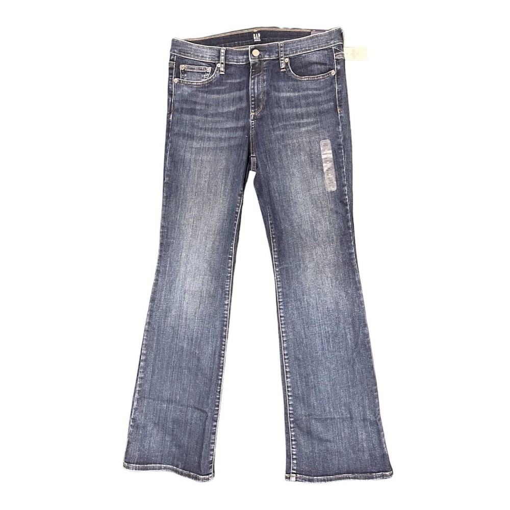 Gap - 'PERFECT BOOT' CUT STRETCH Premium Blue Jeans - Women Size 32 R - New